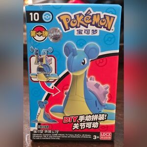 Pokemon Blue and Purple Building Set